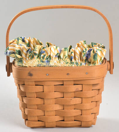 Baskets 1997 Horizon of Hope Basket w/Liner & Protector by Longaberger