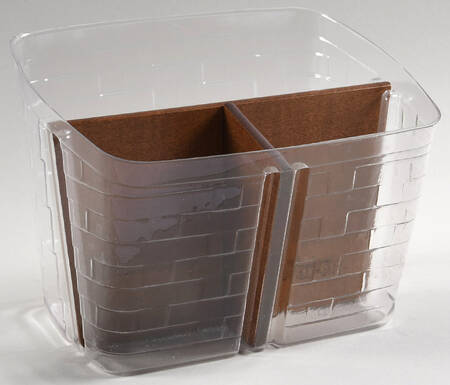 Baskets Protector & Wood Divider for TV Time Basket