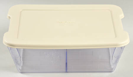 Baskets Divided Protector & Lid for Small Serving Basket by Longaberger