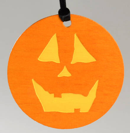 Baskets Tie-On Charm for Pumpkin Ghoulie Basket by Longaberger
