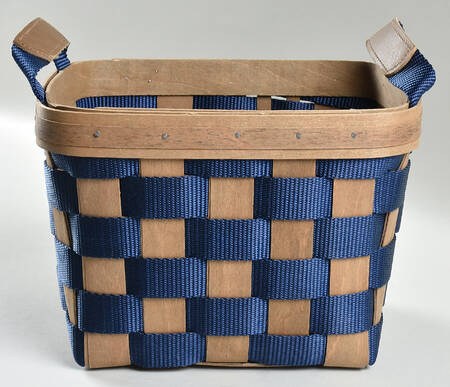 Baskets Small Side Handle Tote Basket
