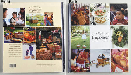 Baskets "Entertaining with Longaberger" Book by Longaberger