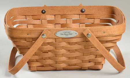 Baskets 2006 Woven Memories Basket by Longaberger