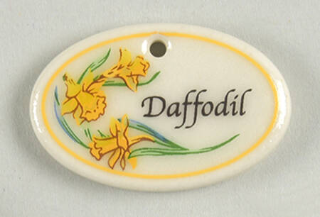 Baskets Daffodil Tie-On Charm for Miniature Basket by Longaberger