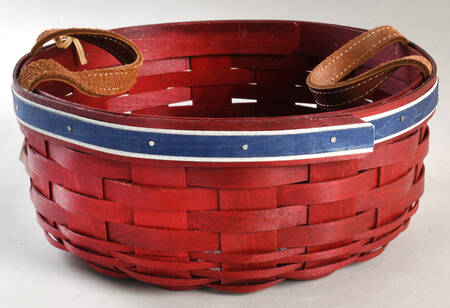 Baskets Memorial Day Darning Basket by Longaberger