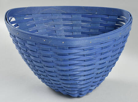 Baskets Large Triangle Bowl Basket by Longaberger