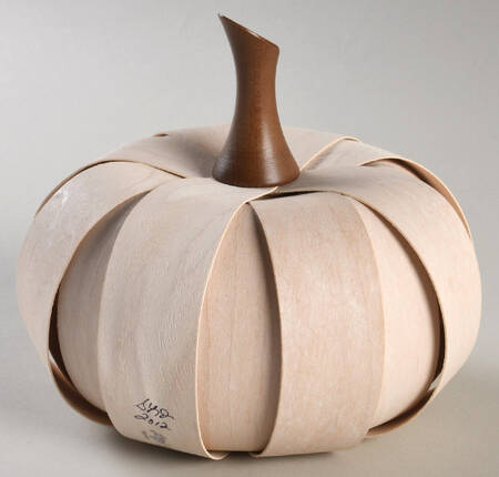 Baskets Small Spice Pumpkin (Wood Splint)