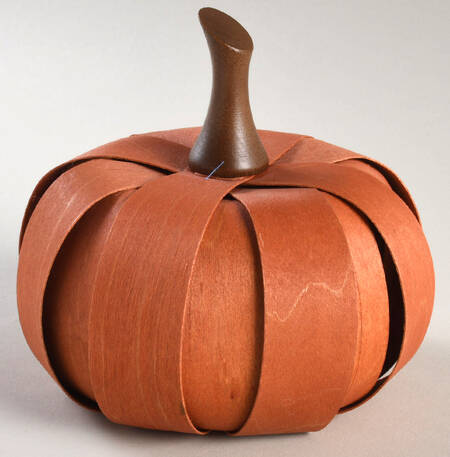 Baskets Small Spice Pumpkin (Wood Splint)