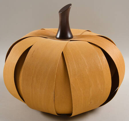 Baskets Large Spice Pumpkin (Wood Splint)