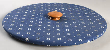 Baskets Fabric Covered Lid for Large Fruit/Apple/Sewing