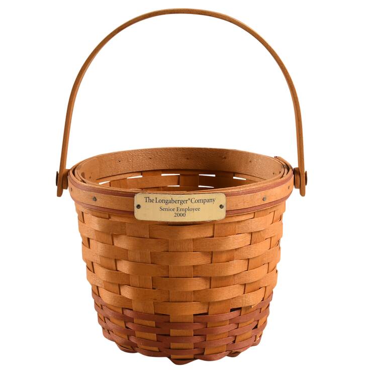 Baskets 2000 Senior Employee Basket II by Longaberger