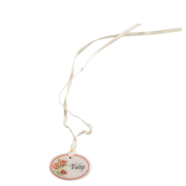 Baskets Tulip Tie-On Charm for Miniature Basket