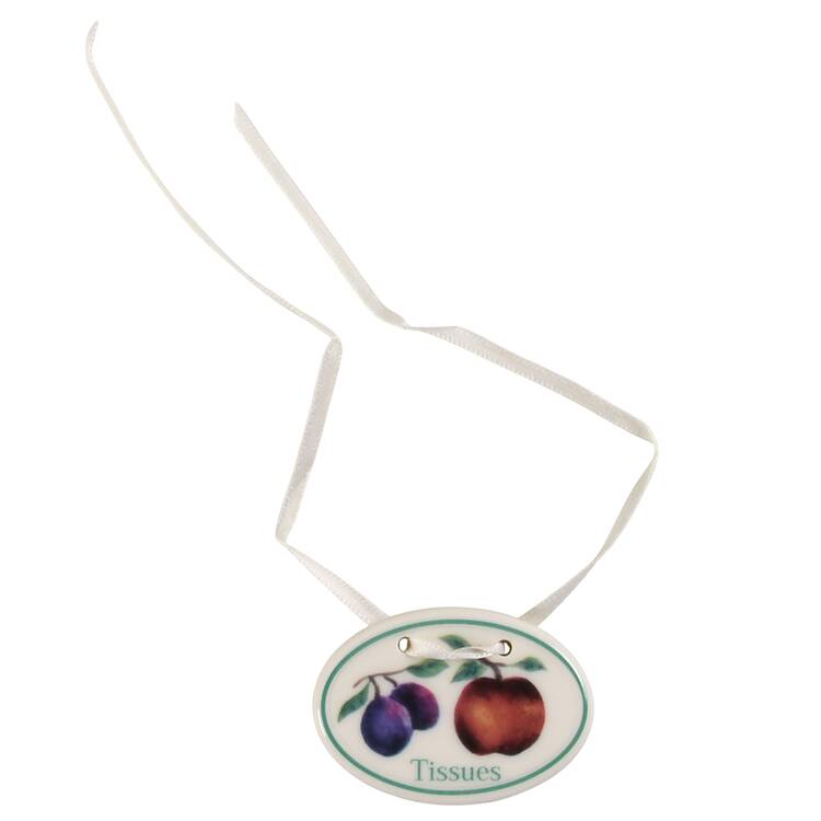 Baskets "Tissues" Fruit Medley Basket Charm Tie-On by Longaberger