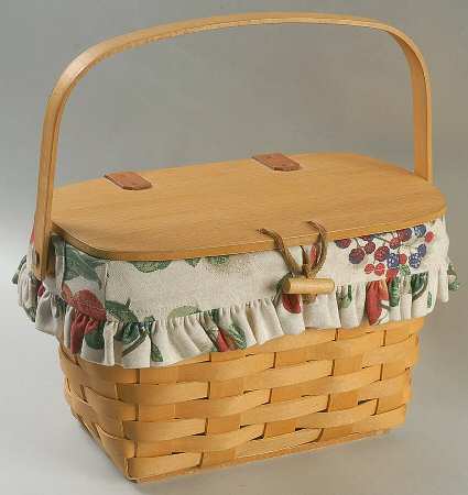 Baskets Small Purse Basket & Liner with Protector
