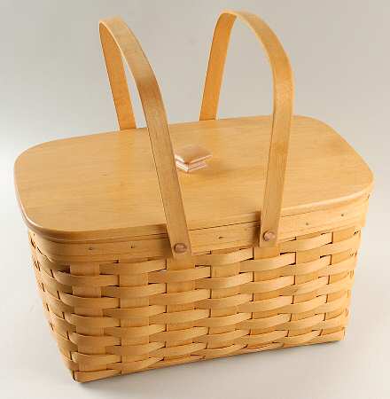 Baskets (2 Handle) Medium Market Basket&Lid w/Protector