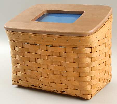 Baskets Media Basket with Lid & Protector