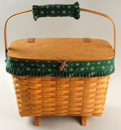 Baskets Attached Lid Magazine & Liner w/Protector & Grip