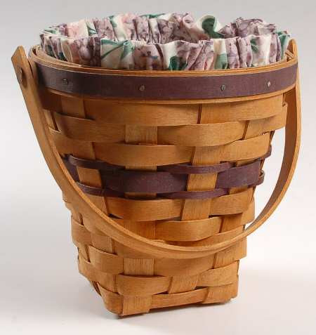 Baskets Lilac Basket with Liner & Protector