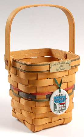 Baskets 1997 Bee Basket with Protector & Charm