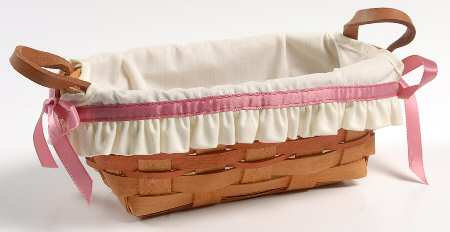 Baskets Small Oval Mother's Day Basket with Liner