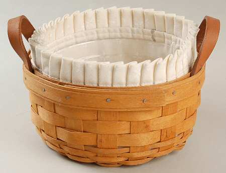 Baskets Button Basket & Liner with Protector