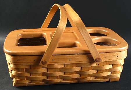 Baskets Small Gathering&Road Trip Lid w/Divided Protector