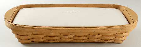 Baskets Bagel Basket W/Divided Protector&Lid