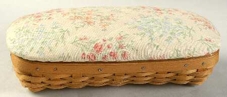 Baskets Special Things Basket W/Fabric Lid & Protector