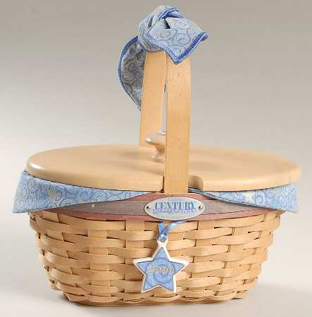 Baskets 6pc Century Celeb(Basket,Lid,Liner,Prot,Tie&Charm)