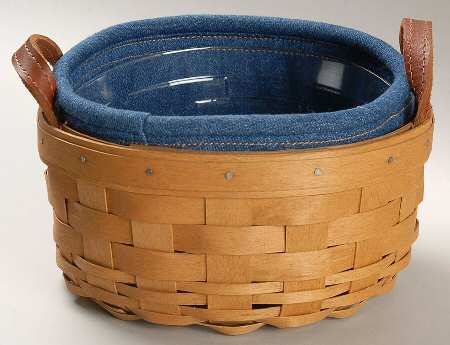 Baskets Button Basket & Liner with Protector