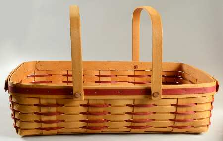 Baskets Red Gourmet Gathering Basket