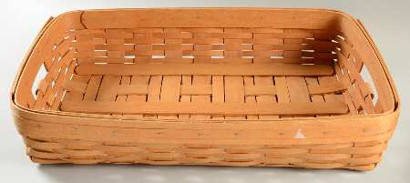 Baskets Serving Tray Basket by Longaberger