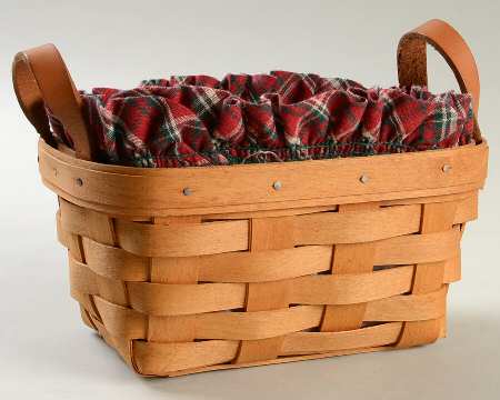 Baskets Tea Basket & Liner with Protector