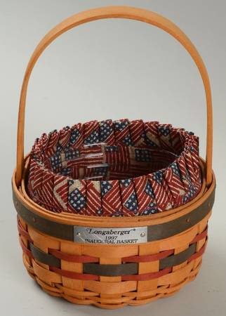 Baskets 1997 Inaugural Basket & Liner with Protector