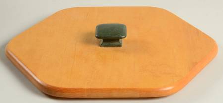 Baskets Green Knob Lid for Snowflake Basket by Longaberger