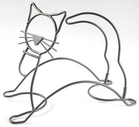 Baskets Metal Stand for Black Cat Basket
