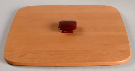 Baskets Red Knob Lid for Twelve Days of Christmas Basket