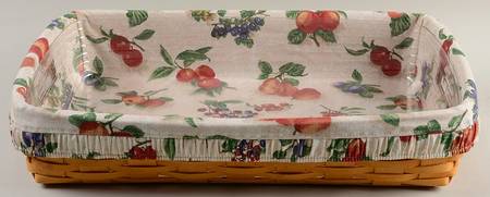 Baskets Serving Tray Basket & Liner with Protector