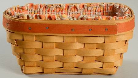Baskets Candy Corn Basket & Liner with Protector