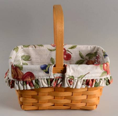Baskets Spring Basket & Liner with Protector