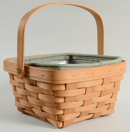 Baskets Large Swing Handle Berry Basket&Liner w/Protector