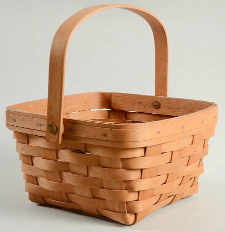 Baskets Large Swing Handle Basket by Longaberger