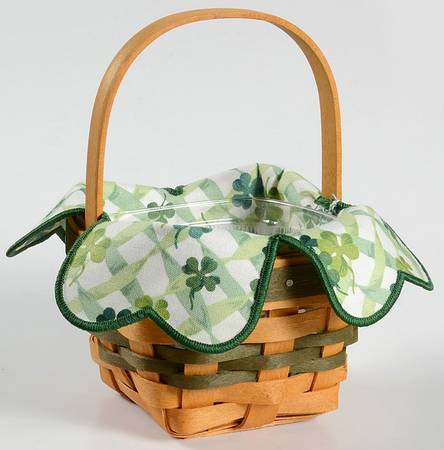 Baskets Lots of Luck Basket & Liner with Protector
