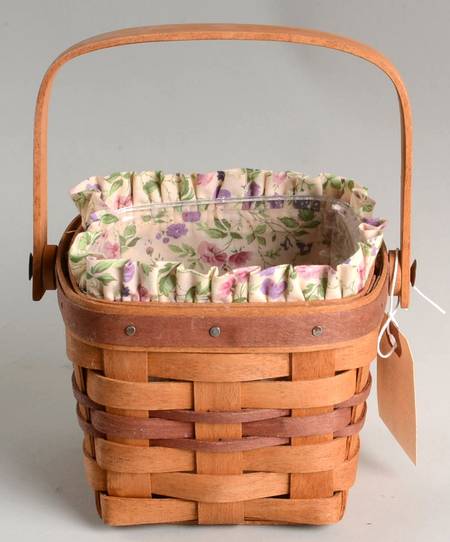 Baskets Violet Basket & Liner with Protector