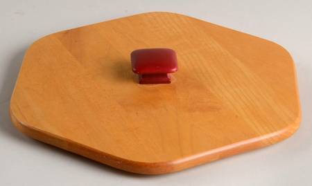 Baskets Red Knob Lid for Snowflake Basket