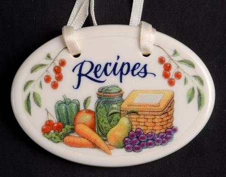 Baskets Recipes Basket Charm Tie-On