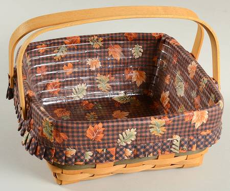 Baskets Bountiful Harvest Basket & Liner w/Protector