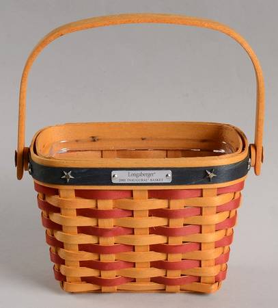 Baskets 2001 Inaugural Basket & Protector