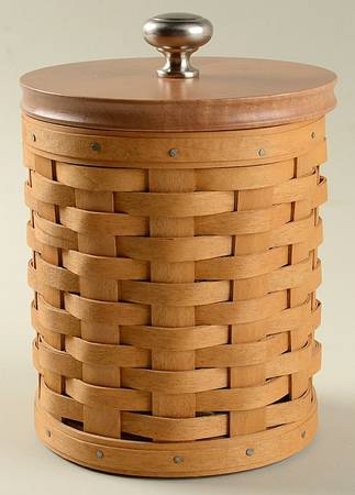 Baskets Small Canister Basket W/Lid & Protector