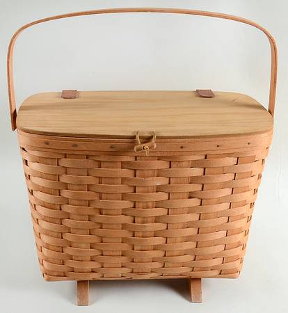 Baskets Attached Lid Magazine Basket
